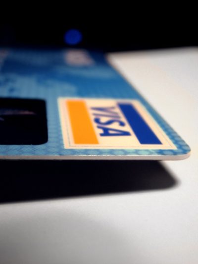 visa card credit card swipe money charge