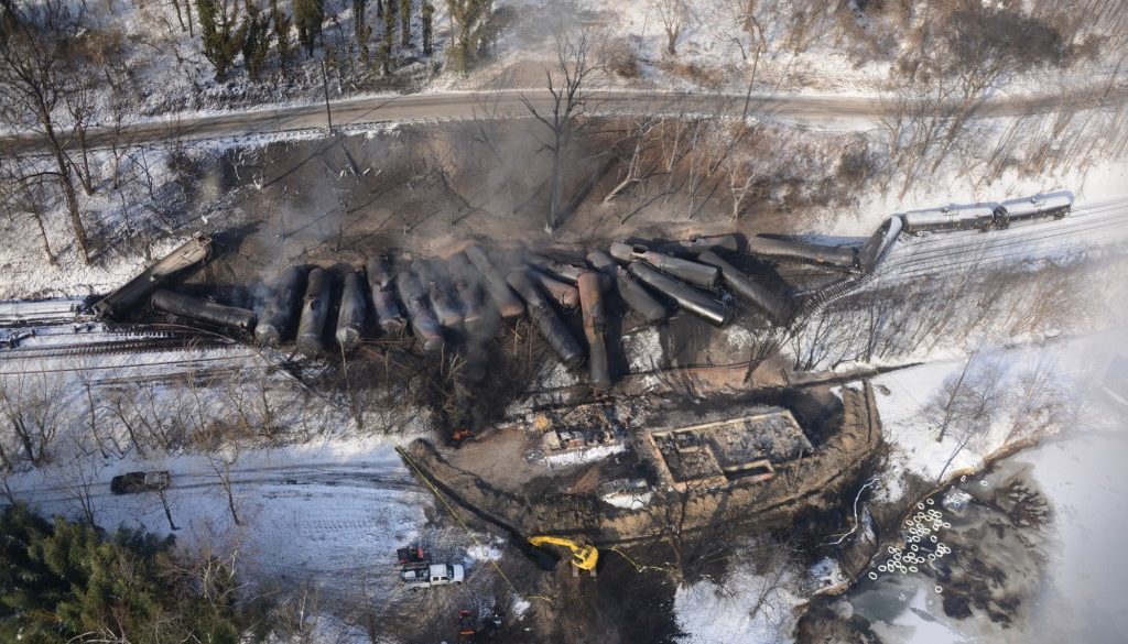 West Virginia train derailment response train crash burn dead injured