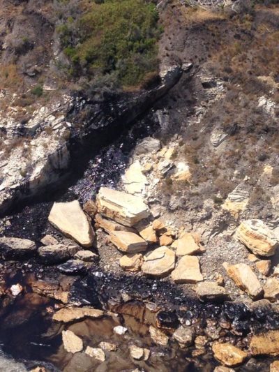 Santa Barbara Oil Spill polution gas dangerous damage environment rocks polluted energy clean energy safe