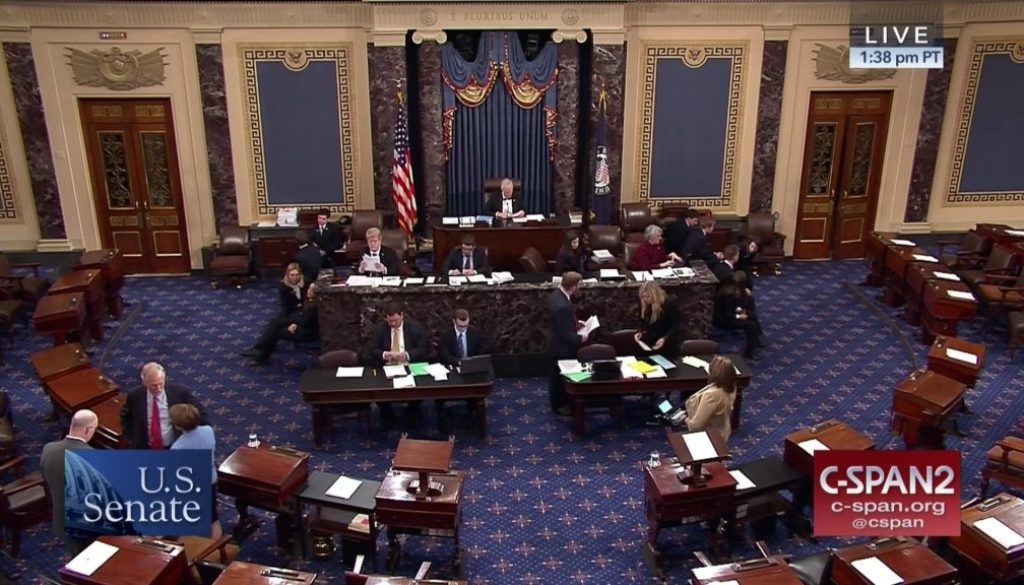 Senate Floor Vote
