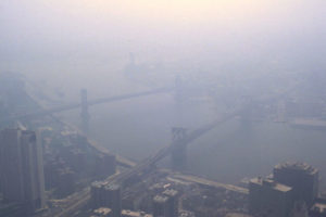 Smog NYnyc new york pollution smoke fog smog