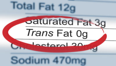 Trans Fat artificial bad food