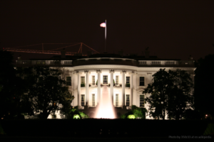 White House night president dc home