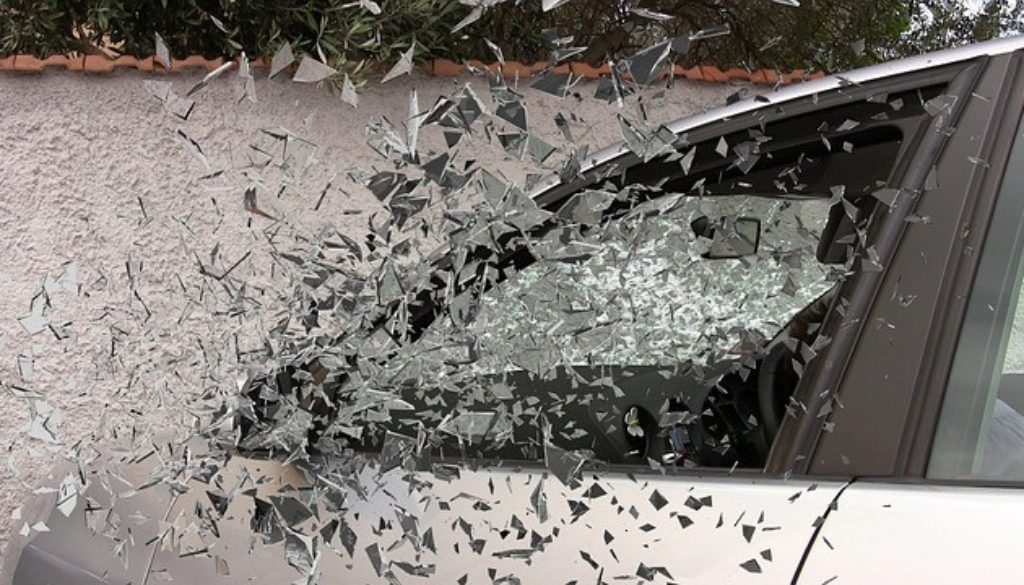 car accident crash broken glass window shattered regulations