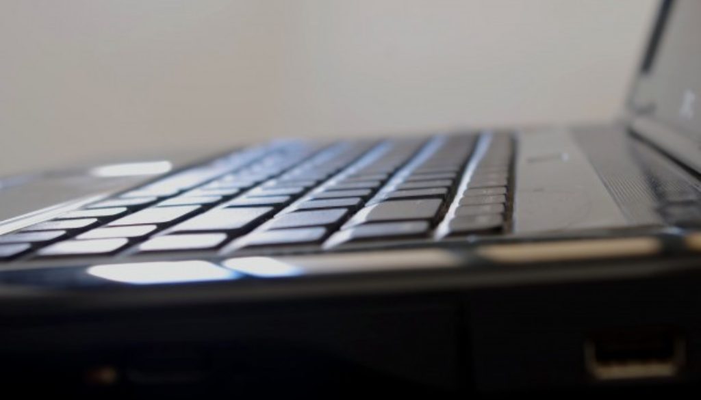 laptop computer keyboard keys typing learning writing