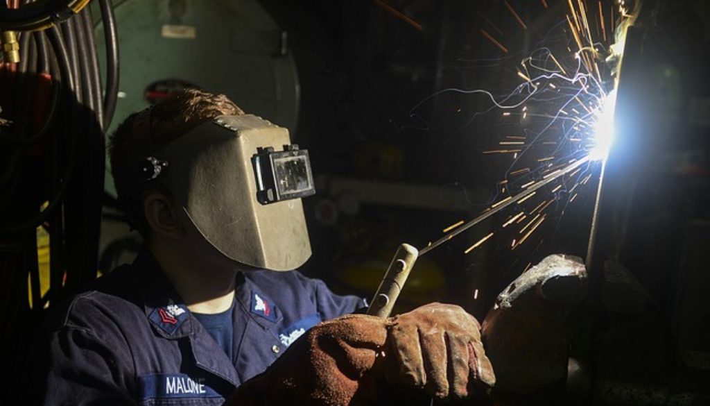 welder welding flames worker safety mask metal flame fire