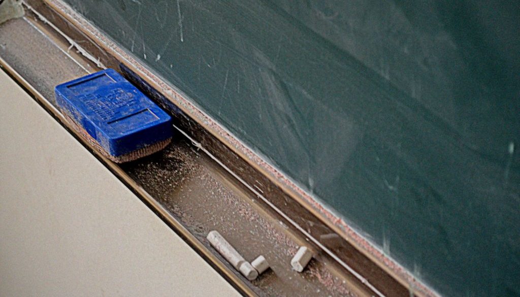 school education chalkboard student